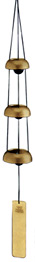 Woodstock Temple Bells Trio Windchime