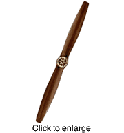WW I  Laminated Propeller 47" - click to enlarge
