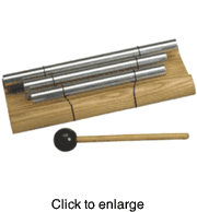Zenergy Meditation Chime - Trio by Woodstock Chimes - click to enlarge