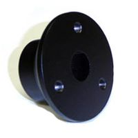 Black Polaris Ranger Steering Adapter Ranger to 3 Bolt