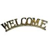 Brass Welcome Plaque