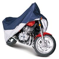 Classic Sport Motorcycle Cover Up To 1100 cc Blue / Silver