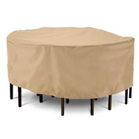 Classic Terrazzo Round Patio Table & Chair Cover - Large 94"D