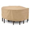 Classic Terrazzo Round Patio Table & Chair Cover - Large 94"D
