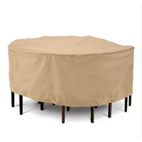 Classic Terrazzo Round Patio Table & Chair Cover - Medium 69"D