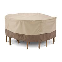 Classic Veranda Round Patio Table & Chair Cover - Medium 70"D