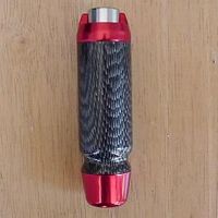 Red & Carbon Fiber Automatic Billet Shifter Knobs