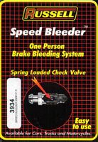Russell Brake Speed Bleeders Free Ship!