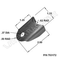 Shear Tab - Light Tab - Whip Tab - Weld On - OUT OF STOCK!!