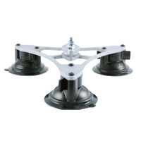 Vector Mount 12" Portable Tri-Base, Three Suction Cup Mounting Base