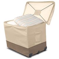 Wheeled Cushion Bin Pebble