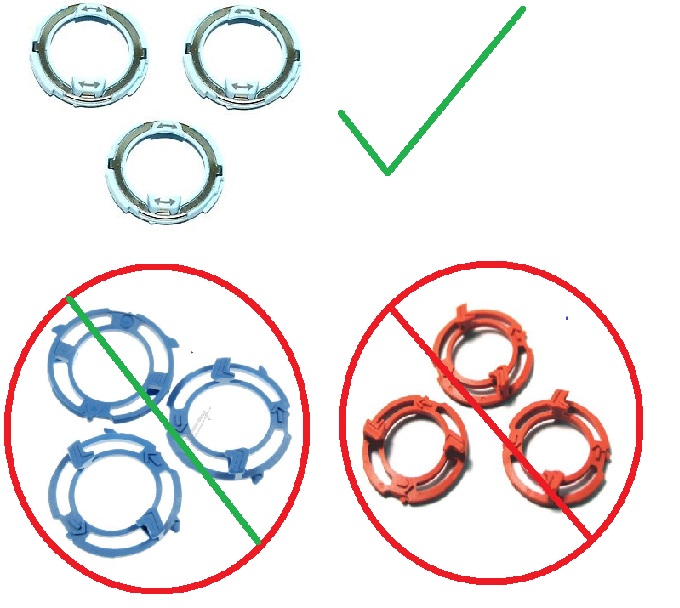 Philips Norelco Metal Retaining Rings