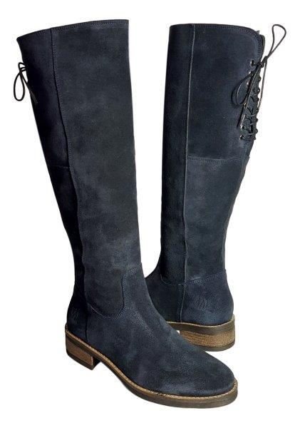 Burton Extra Wide Calf Extra Wide Calf Ladies Boot Ocean Suede