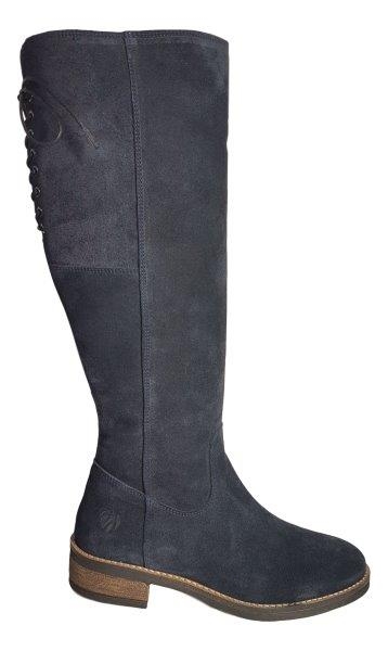 Burton Extra Wide Calf Extra Wide Calf Ladies Boot Ocean Suede