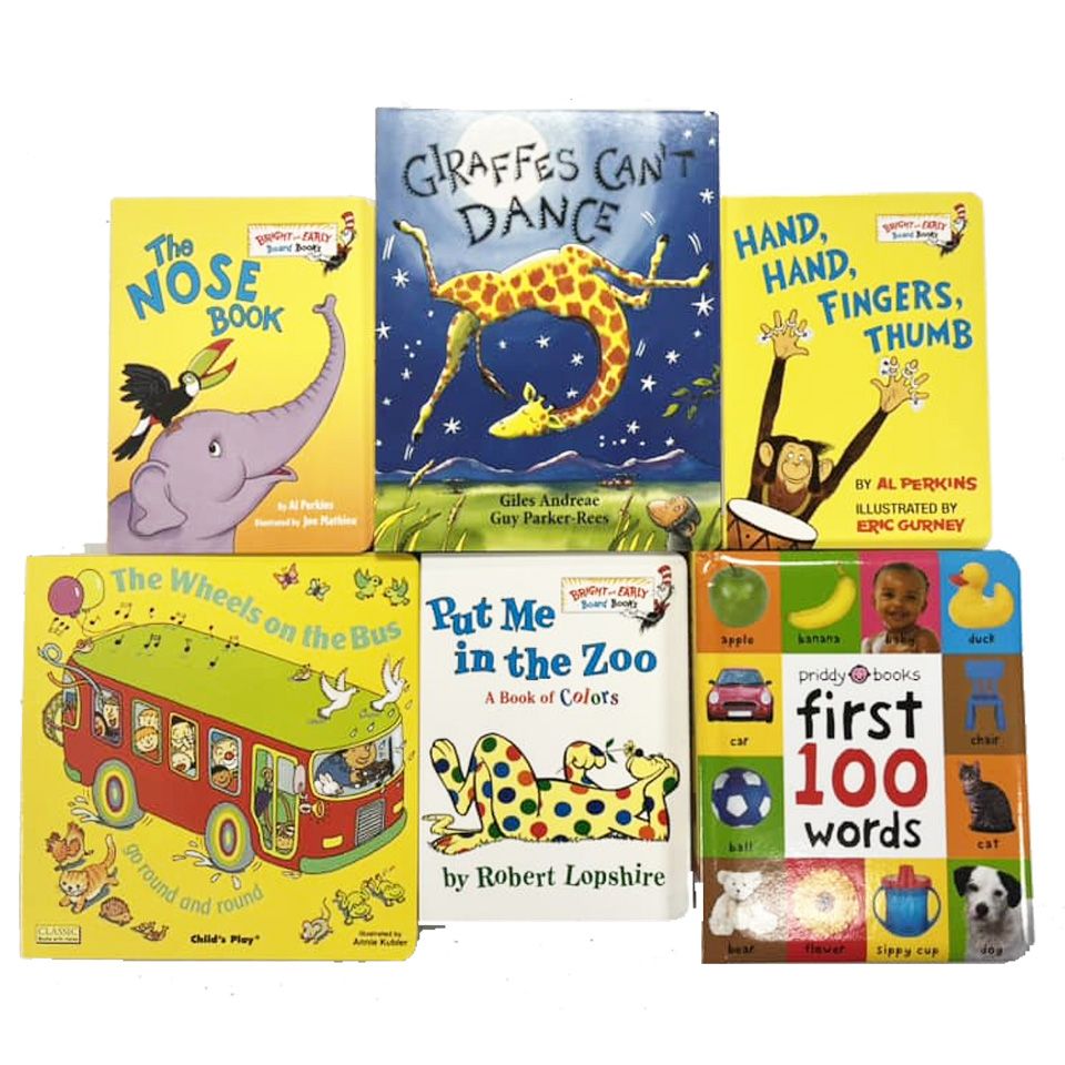 Classic Baby Books Gift Basket Gender Neutral Design