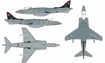 AV-8B Harrier II Plus Model, USMC, VMA-311 - Hobby Master HA2605 - click to enlarge