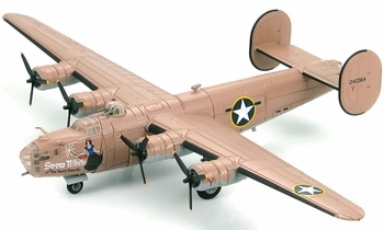 B-24D Liberator Model, USAAF, 343rd BS, 98th BG - Hobby Master HA9100 - click to enlarge