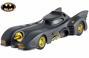 Batman 1989 Movie Batmobile 1:43 Diecast Model - Hot Wheels Elite - click to enlarge