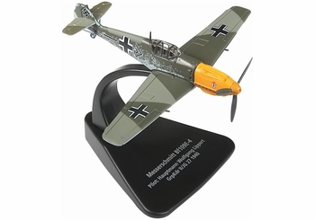 Bf 109E-4 Model, Luftwaffe, II./JG 27 - Oxford Diecast AC002 - click to enlarge