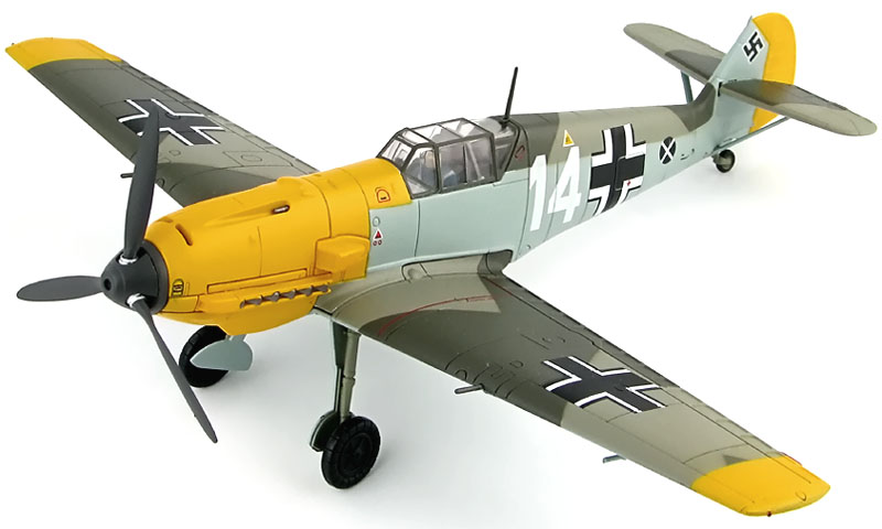 Bf 109E-3, Luftwaffe, Hans-Joachim Marseille - Hobby Master HA8706
