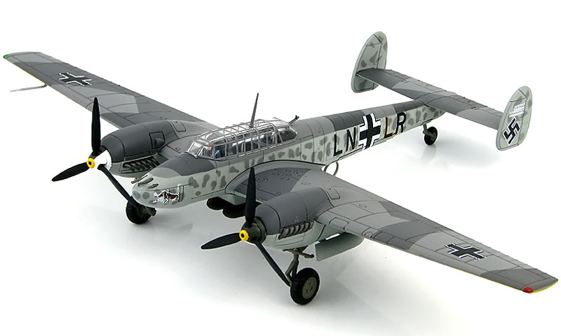 Bf 110E Model, Luftwaffe, I.(Z)/JG 77, Finland - Hobby Master HA1810