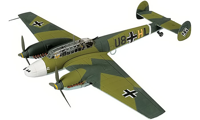Bf 110 Model, Luftwaffe, ZG 26, Battle of Britain - Corgi AA38505
