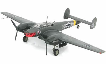 Bf 110E-2 Model, Luftwaffe, 4./N.JG 1 - Hobby Master HA1813 - click to enlarge