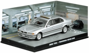 BMW 750iL Model, James Bond: Tomorrow Never Dies - Eaglemoss - click to enlarge