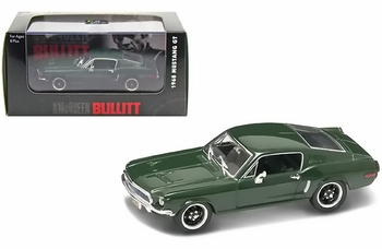Bullitt 1968 Ford Mustang GT 1:43 Diecast Model - Yat Ming - click to enlarge