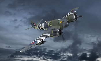 Beaufighter TF.X Model, RAAF No. 455 Sqn - Corgi AA28603 - click to enlarge