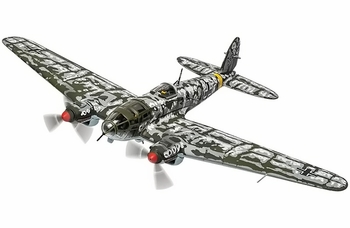 He 111 Model, Luftwaffe, KG 53 - Corgi AA33718 - click to enlarge