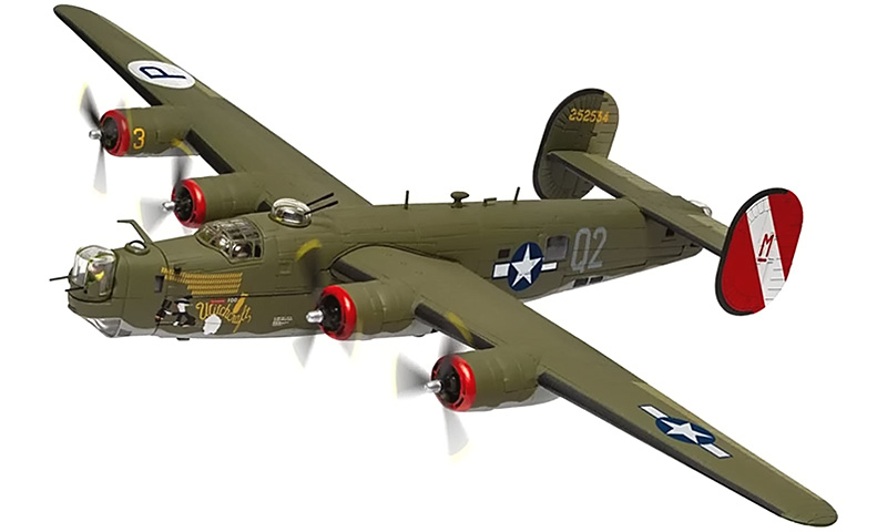 B-24H Liberator Model, USAAF, 'Witchcraft' - Corgi AA34019