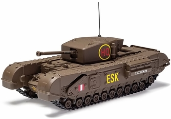 Churchill Mk.III Tank Model, British Army 1943 - Corgi CC60112 - click to enlarge