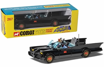 Batman 1966 TV Batmobile Model w/Figures - Corgi RT26701 - click to enlarge