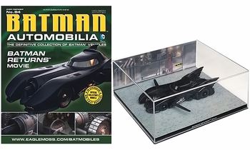 Batman Returns Batmobile 1:43 Diecast Model - Eaglemoss - click to enlarge