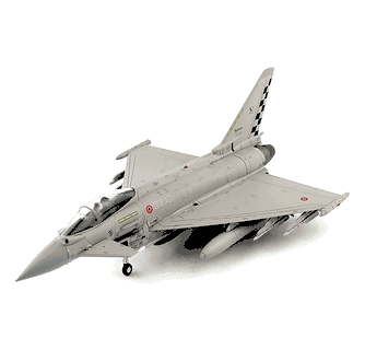 【未使用品】HOBBYMASTER EUROFIGHTER HA6608 F-2000 Typhoon 1:72 Diecast Model - Hobby Master HM-HA6608