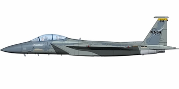 F-15D Eagle Model, NASA, 2011 - Hobby Master HA4503 - click to enlarge