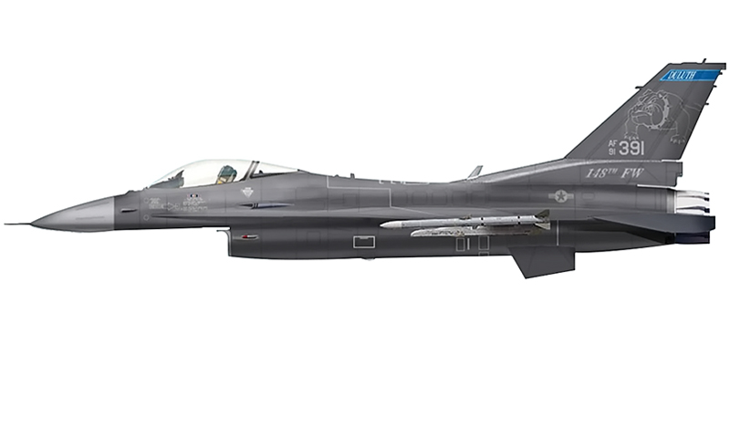F-16C Fighting Falcon Model, 179th FS, 148th FW - Hobby Master HA3842