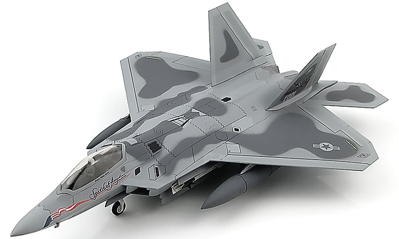 F-22 Raptor Model, Raptor 01, “Spirit of America” - Hobby Master