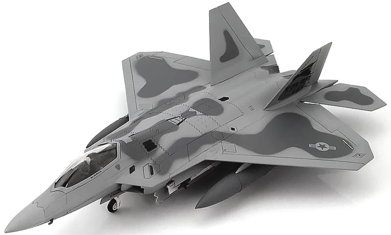 F-22 Raptor Model, 4002, USAF, Edwards AFB - Hobby Master HA2812