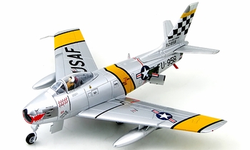 F-86F Sabre Model, USAF, Capt. Harold Fischer - Hobby Master HA4313 - click to enlarge