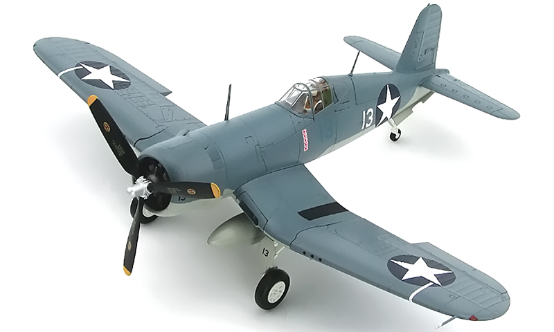 Hobby Master 1/48 F4U-1 コルセア HA8214 F4U Corsair Model, USMC VMF-124 Kenneth Walsh - Hobby Master HA8214