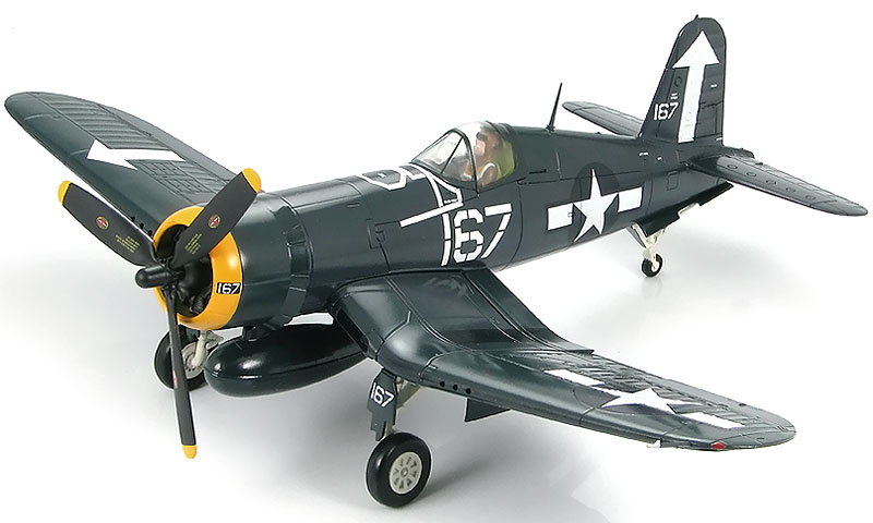F4U Corsair Model, USN, VF-84, Roger Hedrick - Hobby Master HA8206