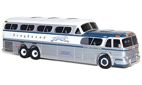GMC PD-4501 Greyhound Scenicruiser, Pittsburgh - Corgi US54405