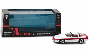 The A-Team 1984 Corvette 1:43 Diecast Model - GreenLight - click to enlarge