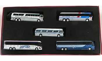Greyhound Canada Bus Model Set - Iconic Replicas 87-0341 - click to enlarge