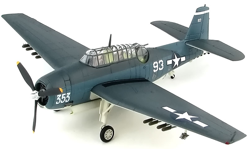 TBF Avenger Model, U.S. Navy, VT-15 - Hobby Master HA1222