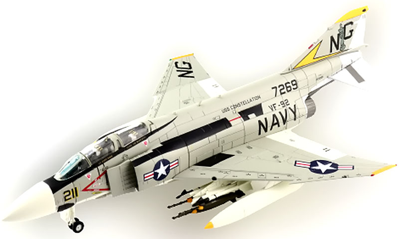 F-4J Phantom II Model, USN, VF-92 - Hobby Master HA19033