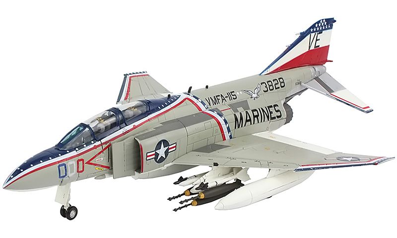 Hobby Master HA19078 F-4J Phantom II Model, USMC VMFA-115