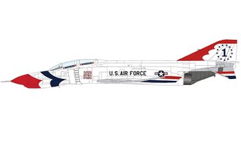 F-4E Phantom II Model, Thunderbirds - Hobby Master HA19083 - click to enlarge